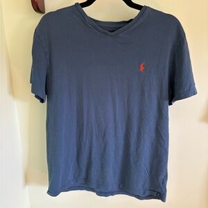 Polo by Ralph Lauren Men's Classic Blue Tee